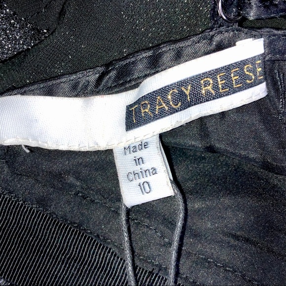 Tracy Reese Metallic Shimmy Shift Cocktail Dress - Picture 11 of 12